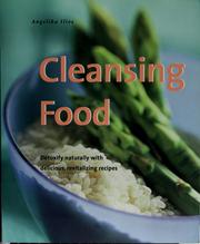 Front cover of Cleansing food by Angelika Ilies