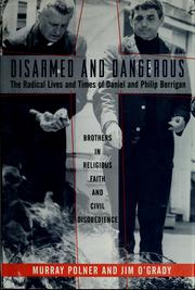 Cover of Disarmed and dangerous by Murray Polner
