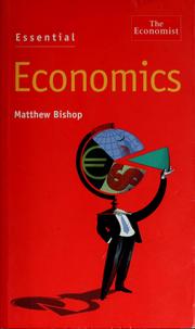 Cover of Essential economics by Matthew Bishop