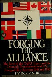 Cover of Forging the alliance by Don Cook