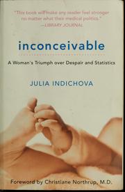Cover of Inconceivable by Julia Indichova