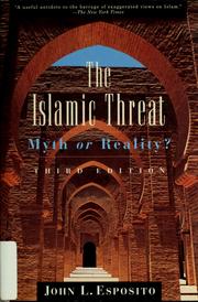 Cover of The Islamic threat by John L. Esposito