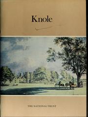 Cover of Knole, Kent by Vita Sackville-West
