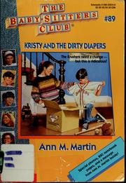 Front cover of Kristy and the Dirty Diapers by Ann M. Martin