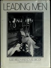 Cover of Leading men by Julie Welch