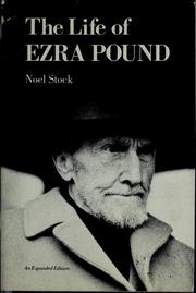 Front cover of The life of Ezra Pound by Noel Stock
