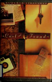 Cover of Lost and found by Roberta Israeloff