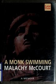 Cover of A Monk Swimming by Malachy McCourt