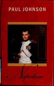 Cover of Napoleon by Paul Bede Johnson
