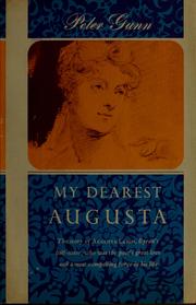 Cover of My dearest Augusta by Peter Gunn
