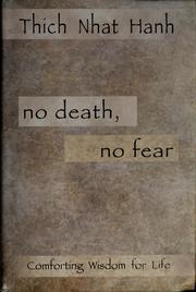 Cover of No death, no fear by Thích Nhất Hạnh
