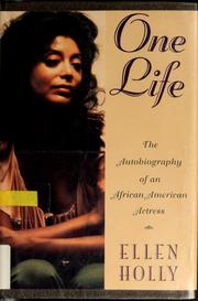 Cover of One life by Ellen Holly