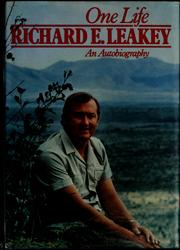 Cover of One life by Richard E. Leakey