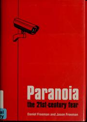 Cover of Paranoia by Daniel Freeman