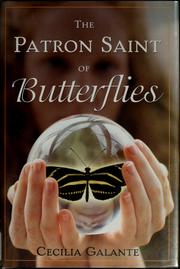 Front cover of The patron saint of butterflies by Cecilia Galante