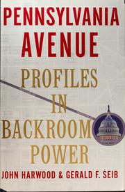 Front cover of Pennsylvania Avenue by John Harwood
