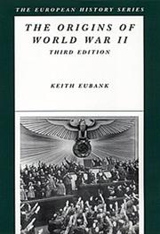 Front cover of The origins of World War II by Keith Eubank