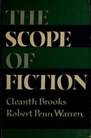 Front cover of The scope of fiction by Cleanth Brooks