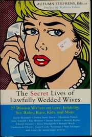 Front cover of The Secret Lives of Lawfully Wedded Wives by Autumn Stephens