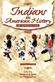 Front cover of Indians in American History by Unknown