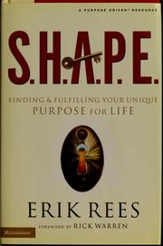 Cover of S.H.A.P.E. by Erik Rees