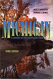 Cover of Michigan by Bruce A. Rubenstein