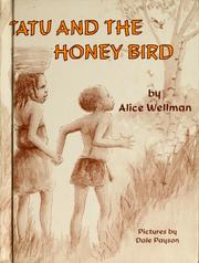 Front cover of Tatu and the honey bird by Alice Wellman
