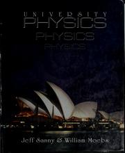 Front cover of University physics by Jeff Sanny