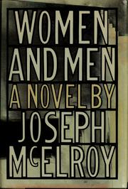 Front cover of Women and men by Joseph McElroy