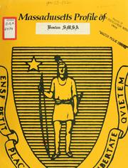 Front cover of Massachusetts profile of Boston smsa by Massachusetts. Dept. of Commerce and Development
