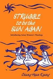 Front cover of Struggle to be the sun again by Chung, Hyun Kyung.