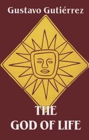 Cover of The God of life by Gustavo Gutiérrez