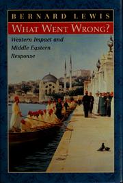 Cover of What went wrong? by Bernard Lewis