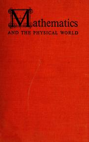Cover of Mathematics and the physical world by Morris Kline
