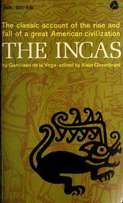 Front cover of The Incas by Garcilaso de la Vega