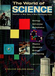 Front cover of The world of science by Jane (Werner) Watson