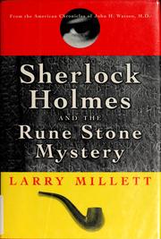 Cover of Sherlock Holmes and the Rune Stone Mystery by Larry Millett