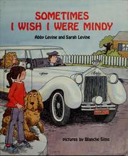 Front cover of Sometimes I wish I were Mindy by Abby Levine