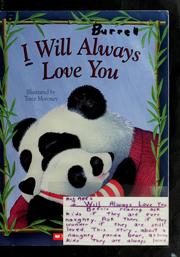 Front cover of I will always love you by Tracey Moroney