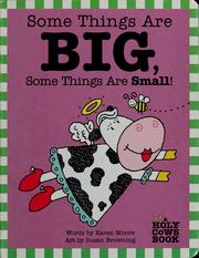 Cover of Some things are big, some things are small by Karen Moore