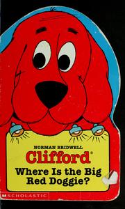 Front cover of Where's The Big Red Doggie? by Norman Bridwell