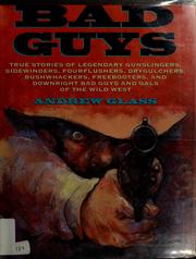 Cover of Bad guys by Andrew Glass