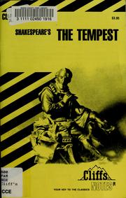 Cover of The Tempest by L. L. Hillegass