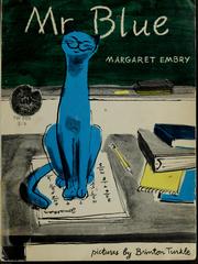 Cover of Mr. Blue by Margaret Embry