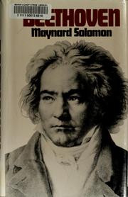 Cover of Beethoven by Maynard Solomon