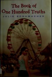 Front cover of The book of one hundred truths by Julie Schumacher