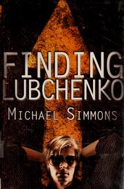 Cover of Finding Lubchenko by Simmons, Michael