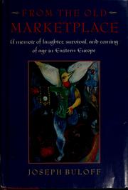 Cover of From the old marketplace by Joseph Buloff