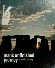 Front cover of Man's unfinished journey by Marvin Perry
