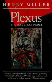 Cover of Plexus by Henry Miller